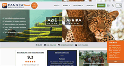 Desktop Screenshot of pangeatravel.nl
